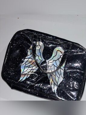 Victoria's Secret Black Toiletry Bag